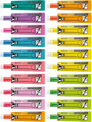 Markeerstiftinkt STABILO 070 assorti 1 Stuk