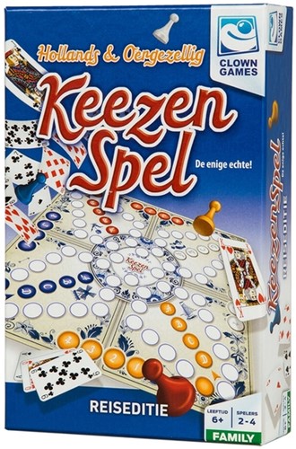 Spel Keezen Clown reiseditie 1 Stuk