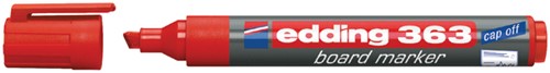 Whiteboardmarker edding 363  schuin 1-5mm rood 1 Stuk